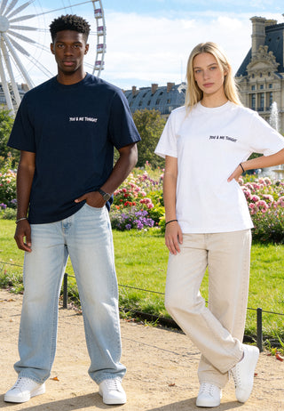 T-shirt Loose Fit "You & Me Tonight"
