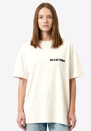 T-shirt Loose Fit "You & Me Tonight"