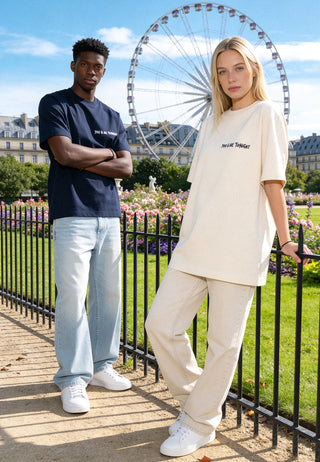 T-shirt Loose Fit "You & Me Tonight"