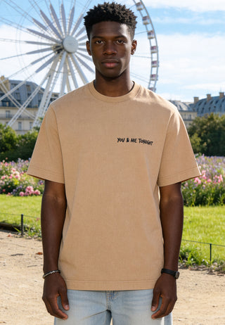 T-shirt Loose Fit "You & Me Tonight"