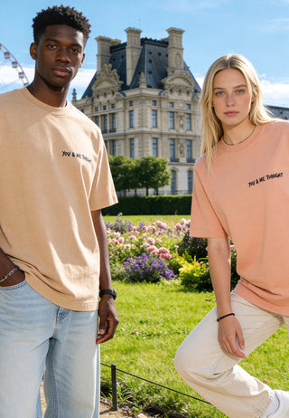 T-shirt Loose Fit "You & Me Tonight"