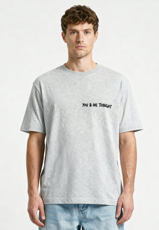 T-shirt Loose Fit "You & Me Tonight"