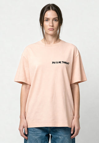 T-shirt Loose Fit "You & Me Tonight"