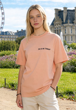 T-shirt Loose Fit "You & Me Tonight"
