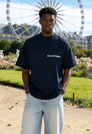 T-shirt Loose Fit "You & Me Tonight"