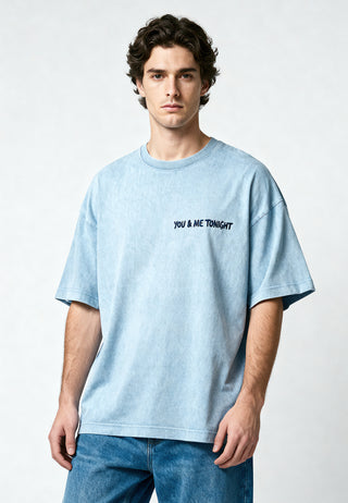 T-shirt Loose Fit "You & Me Tonight"