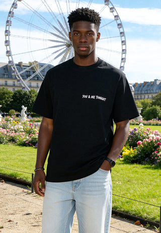T-shirt Loose Fit "You & Me Tonight"
