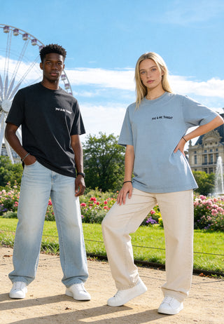 T-shirt Loose Fit "You & Me Tonight"