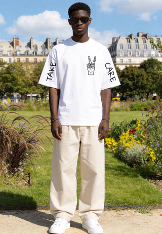 T-shirt Oversize "Take Care"