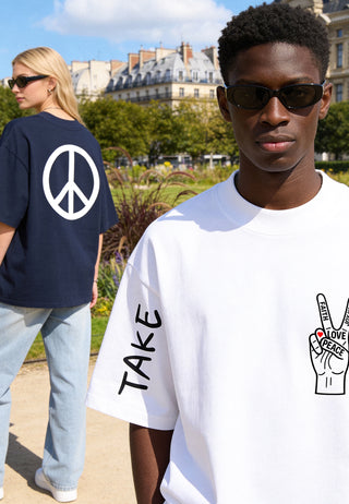 T-shirt Oversize "Take Care"