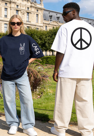 T-shirt Oversize "Take Care"