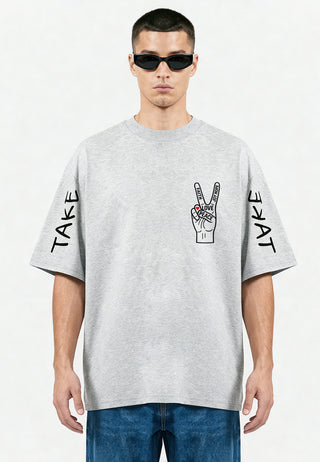 T-shirt Oversize "Take Care"