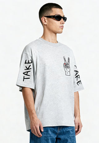 T-shirt Oversize "Take Care"