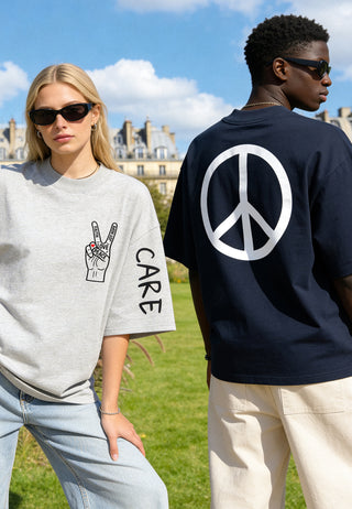 T-shirt Oversize "Take Care"