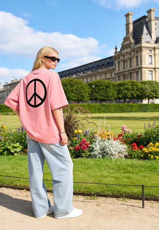 T-shirt Oversize "Take Care"