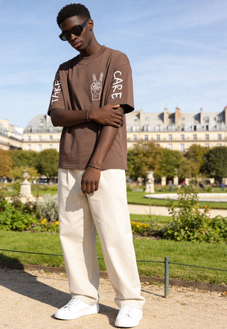T-shirt Oversize "Take Care"