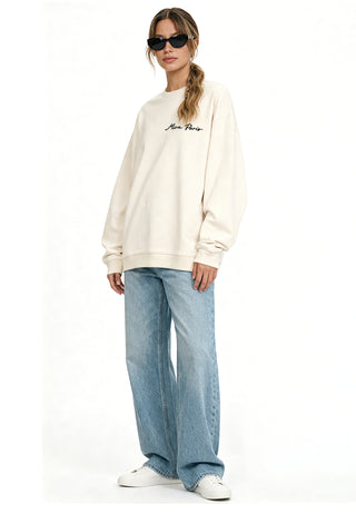 Sweatshirt Oversize Brodé "Brutal"