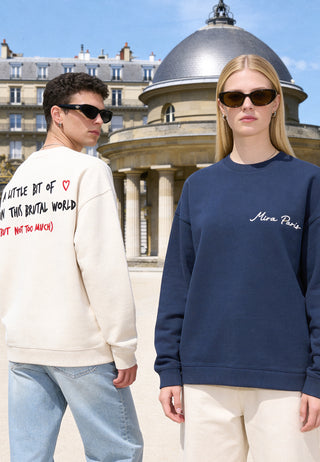 Sweatshirt Oversize Brodé "Brutal"