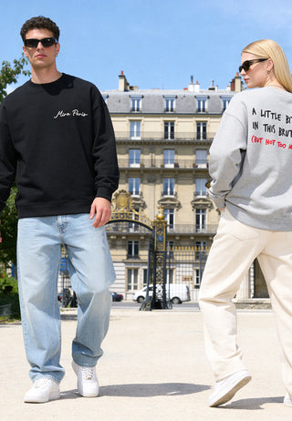 Sweatshirt Oversize Brodé "Brutal"