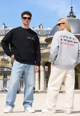 Sweatshirt Oversize Brodé "Brutal"