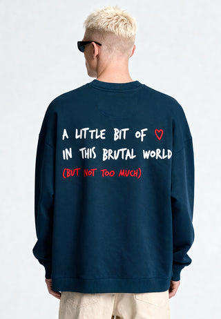 Sweatshirt Oversize Brodé "Brutal"
