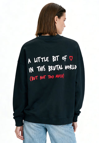 Sweatshirt Oversize Brodé "Brutal"
