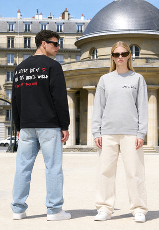 Sweatshirt Oversize Brodé "Brutal"