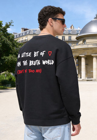 Sweatshirt Oversize Brodé "Brutal"
