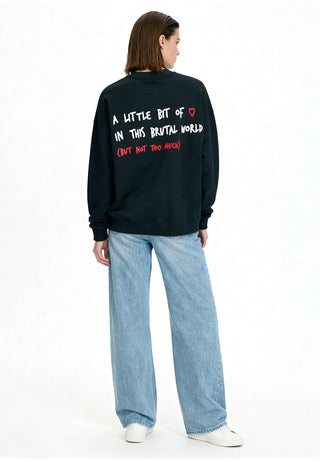 Sweatshirt Oversize Brodé "Brutal"