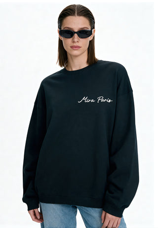 Sweatshirt Oversize Brodé "Brutal"