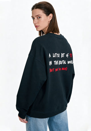 Sweatshirt Oversize Brodé "Brutal"