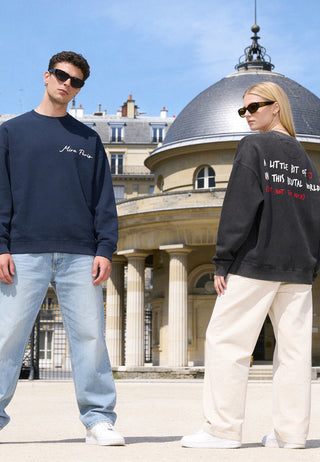 Sweatshirt Oversize Brodé "Brutal"