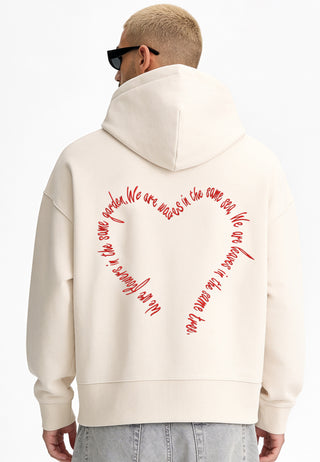 Hoodie Boxy Brodé "Flowers"