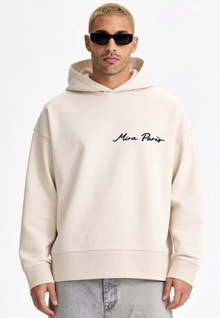 Hoodie Boxy Brodé "Flowers"