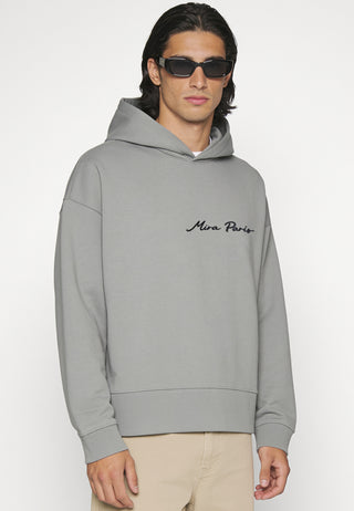 Hoodie Boxy Brodé "Flowers"
