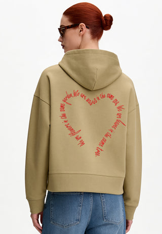 Hoodie Boxy Brodé "Flowers"
