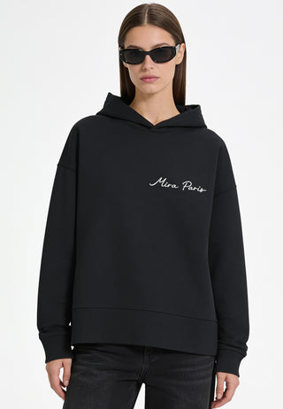 Hoodie Boxy Brodé "Flowers"