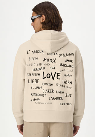 Hoodie Boxy "Universal Love"