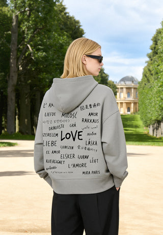 Hoodie Boxy "Universal Love"