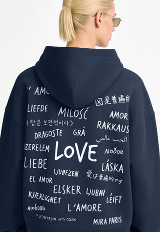 Hoodie Boxy "Universal Love"