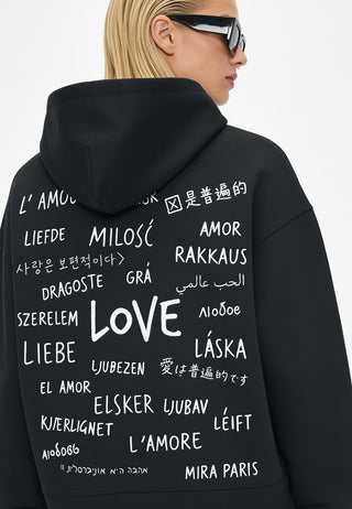Hoodie Boxy "Universal Love"