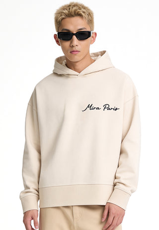 Hoodie Boxy Brodé "Amour"