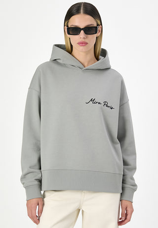 Hoodie Boxy Brodé "Amour"