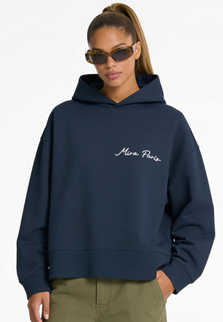 Hoodie Boxy Brodé "Amour"