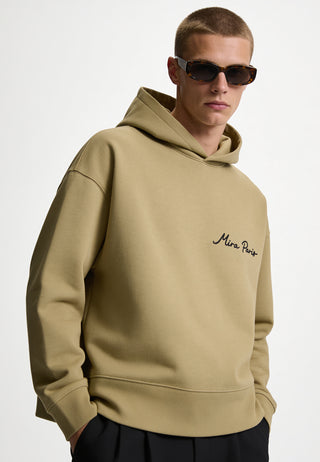 Hoodie Boxy Brodé "Amour"