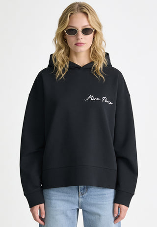 Hoodie Boxy Brodé "Amour"