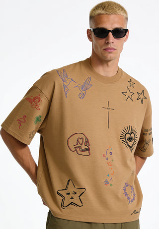 T-shirt Boxy "Flash Tattoo 1"