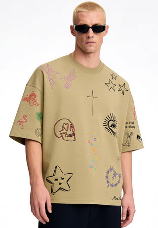 T-shirt Boxy "Flash Tattoo 1"