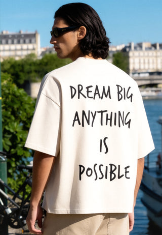 T-shirt Boxy "Dream Big"