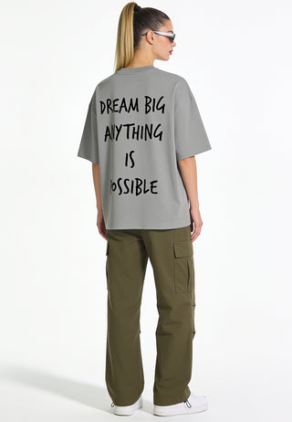 T-shirt Boxy "Dream Big"
